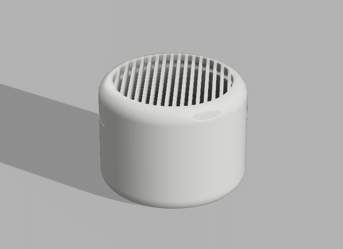 消臭ポットの断面CAD