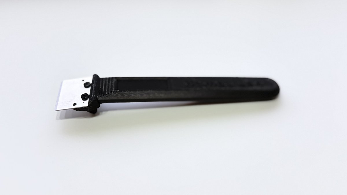 3Dプリンター製スクレーパー